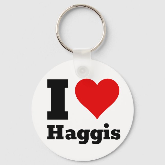 Porte-clés I Love Haggis Porte - clé (Recto)