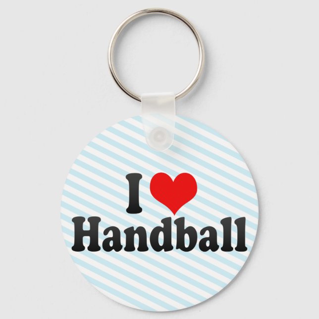 Porte-clés I Love Handball (Recto)