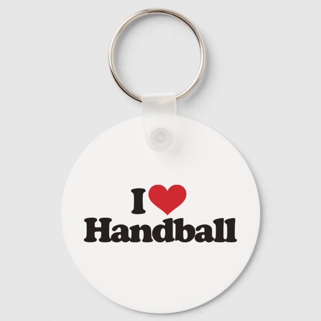 Porte-clés I Love Handball (Recto)
