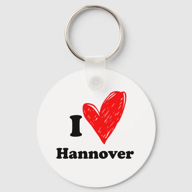 Porte-clés I Love Hanovre (Recto)