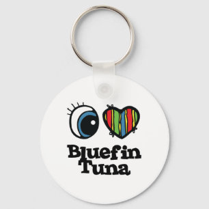 Porte-clés I Love (Heart) Bluefin tuna