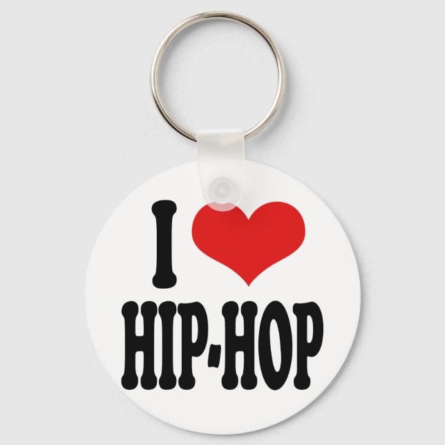 Porte-clés I Love Hip-Hop (Recto)