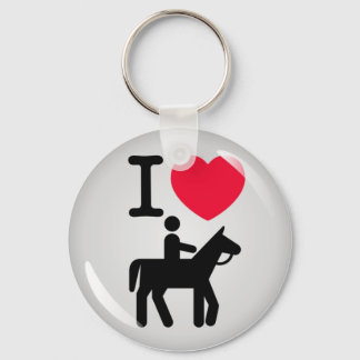 Porte-clés I love horsering