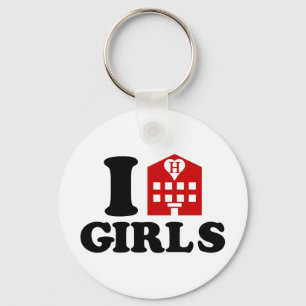 Porte-clés I Love Hotel Girls