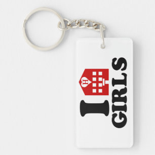 Porte-clés I Love Hotel Girls