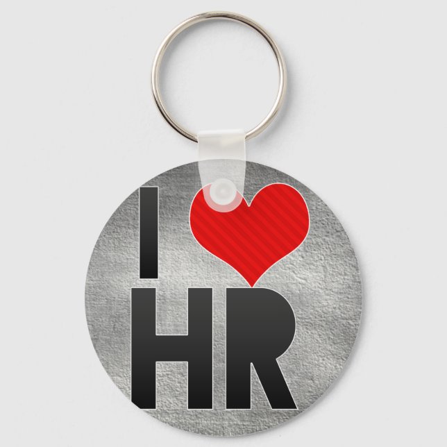 Porte-clés I Love HR (Recto)