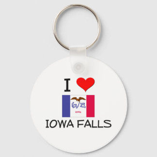 Porte-clés I Love IOWA FALLS Iowa