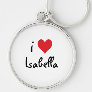 Porte-clés I Love Isabella