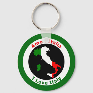 PORTE-CLÉS I LOVE ITALY