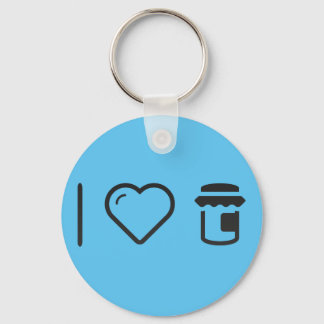 Porte-clés I Love Jam