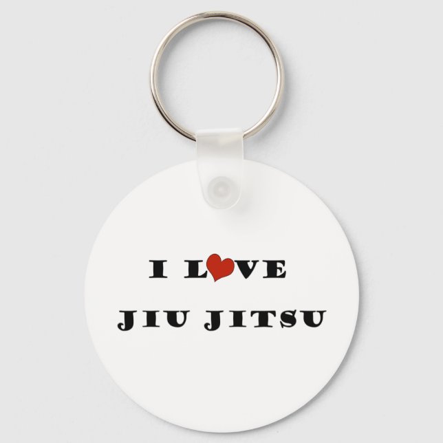 Porte-clés I Love Jiu Jitsu.png (Recto)
