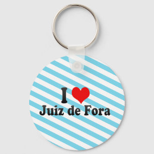 Porte-clés I Love Juiz de Fora, Brésil