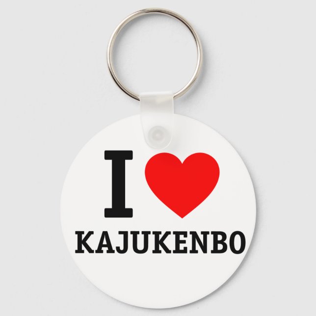 Porte-clés I Love Kajukenbo (Recto)