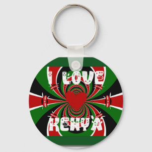 Porte-clés I Love Kenya Hakuna Matata Dons