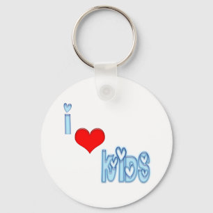 Porte-clés I Love Kids Porte - clé