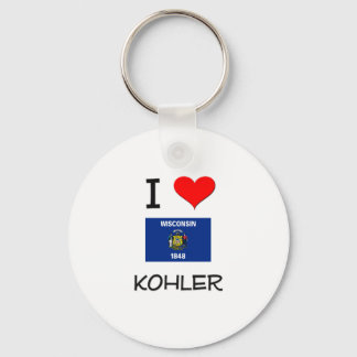 Porte-clés I Love Kohler Wisconsin