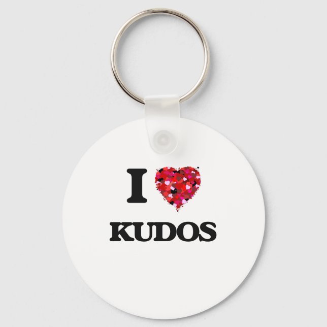 Porte-clés I Love Kudos (Recto)