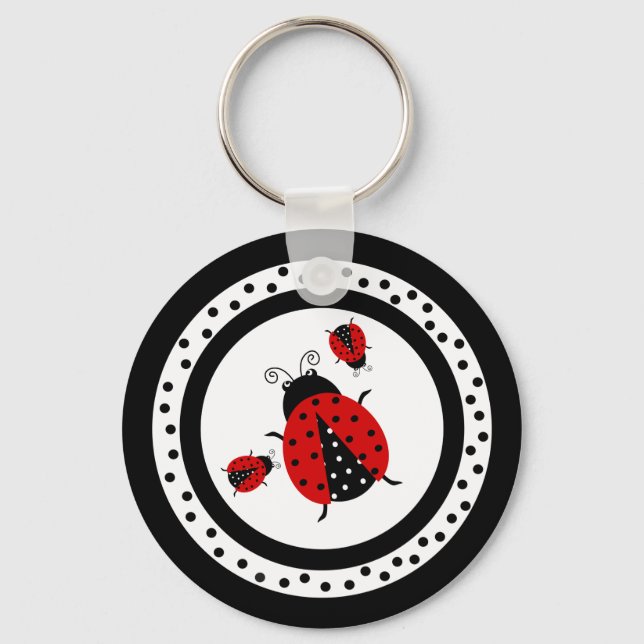 Porte-clés I Love Ladybugs Porte - clé (Recto)