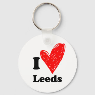 Porte-clés I love Leeds