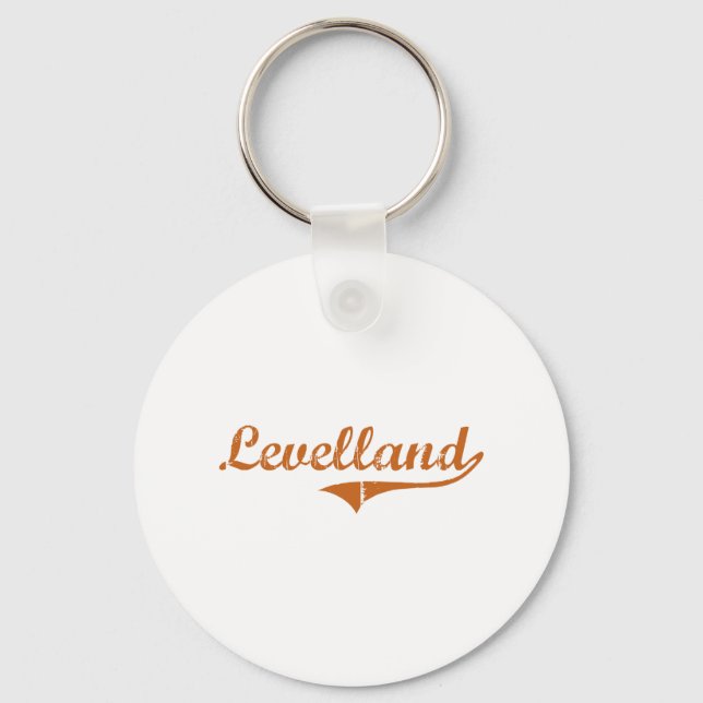 Porte-clés I Love Levelland Texas (Recto)