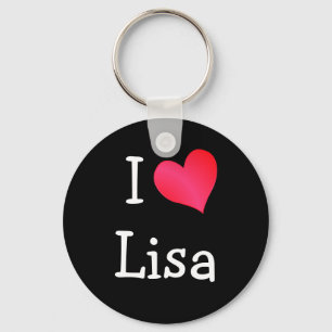Porte-clés I Love Lisa