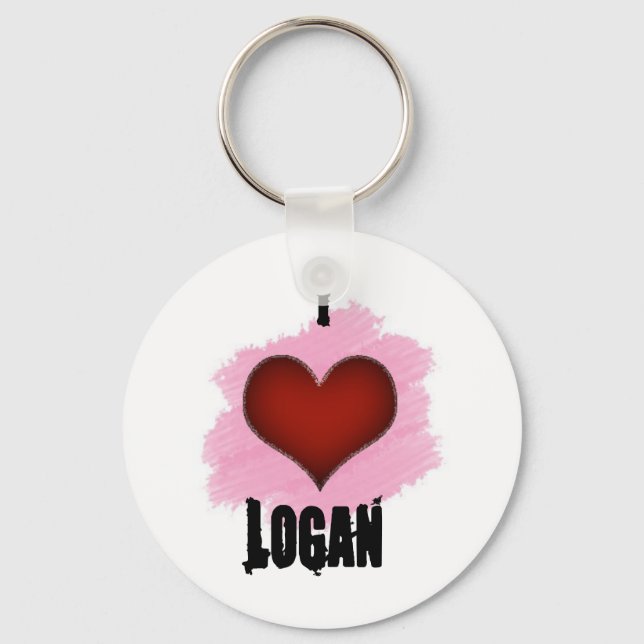 Porte-clés I Love Logan Porte - clé (Recto)