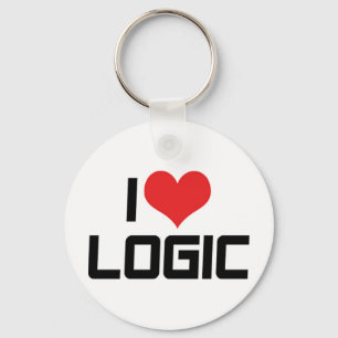 Porte-clés I Love Logic Porte - clé