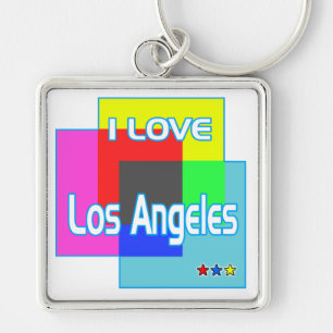 Porte-clés "I LOVE Los Angeles Coloring 2" Kaychain