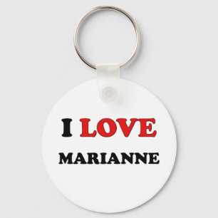 Porte-clés I Love Marianne