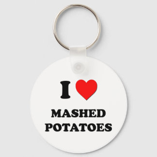 Porte-clés I Love Mashed Potatoes ( Nourriture )