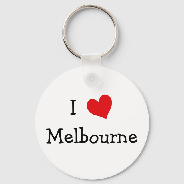 Porte-clés I Love Melbourne (Recto)