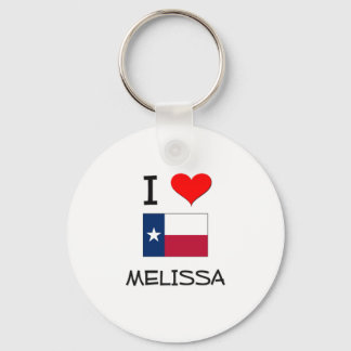 Porte-clés I Love Melissa Texas