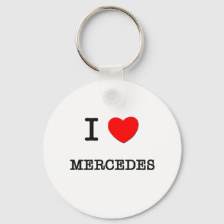 Porte-clés I Love Mercedes