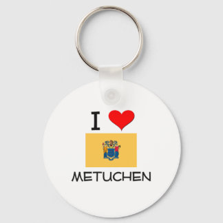 Porte-clés I Love Metuchen New Jersey