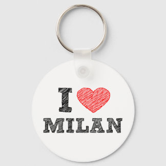 Porte-clés I Love Milan