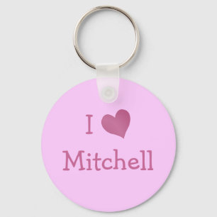 Porte-clés I Love Mitchell