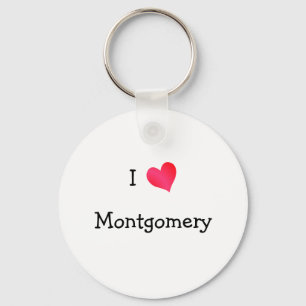 Porte-clés I Love Montgomery Porte - clé