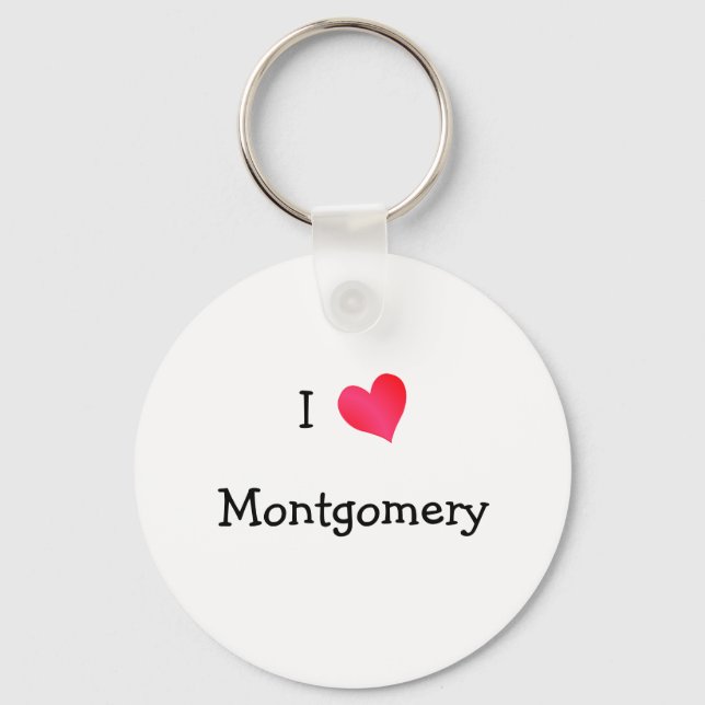 Porte-clés I Love Montgomery Porte - clé (Recto)