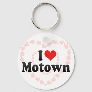 Porte-clés I Love Motown