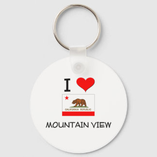 Porte-clés I Love MOUNTAIN VIEW California