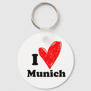 Porte-clés I love Munich