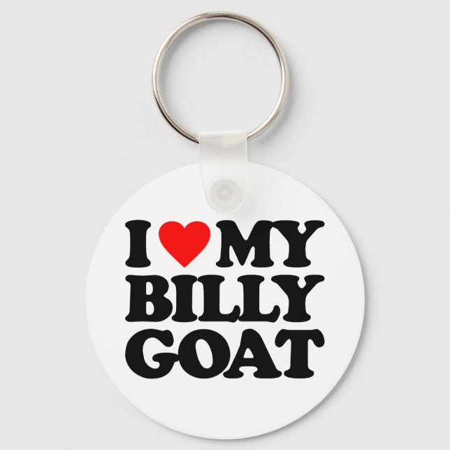 PORTE-CLÉS I LOVE MY BILLY GOAT (Recto)