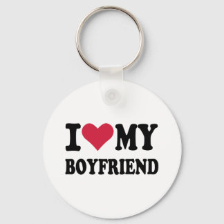 Porte-clés I love my boyfriend