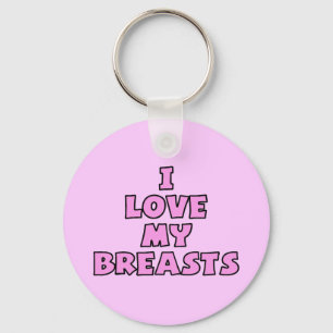 Porte-clés I Love My Breasts II