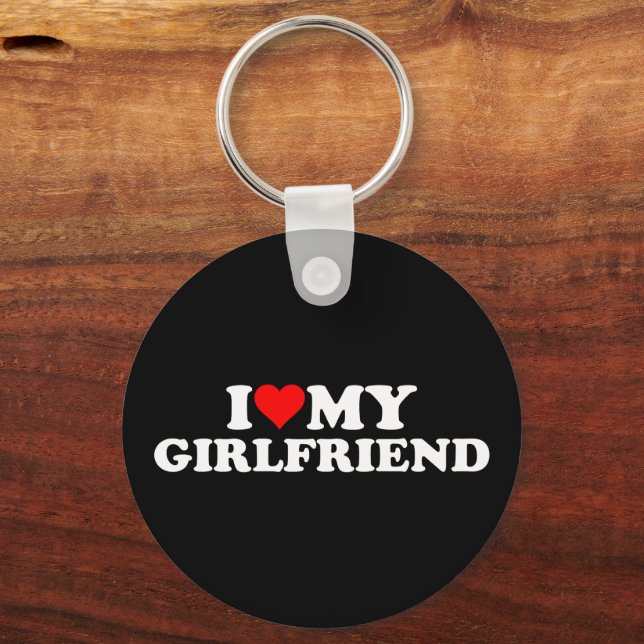 Porte-clés I Love My Girlfriend 3BK1 (Recto)