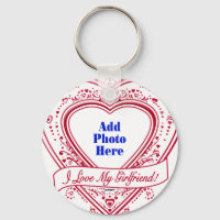 I Love My Girlfriend ! Photo Red Hearts