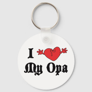 Porte-clés I Love My Opa