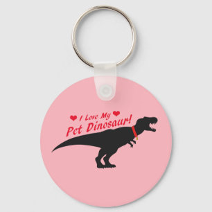 Porte-clés I Love My Pet Dinosaur