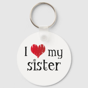 Porte-clés I love my sister