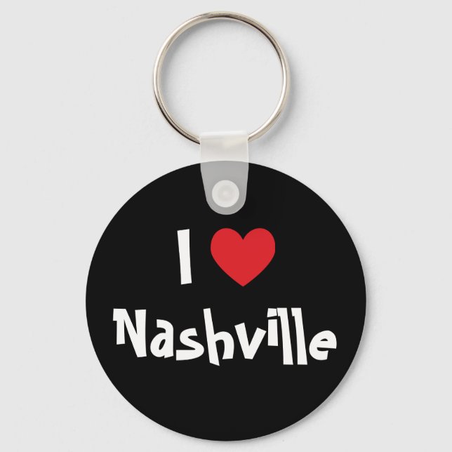 Porte-clés I Love Nashville (Recto)